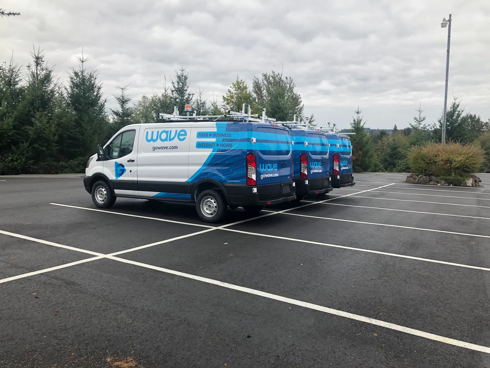 Work van partial wrap